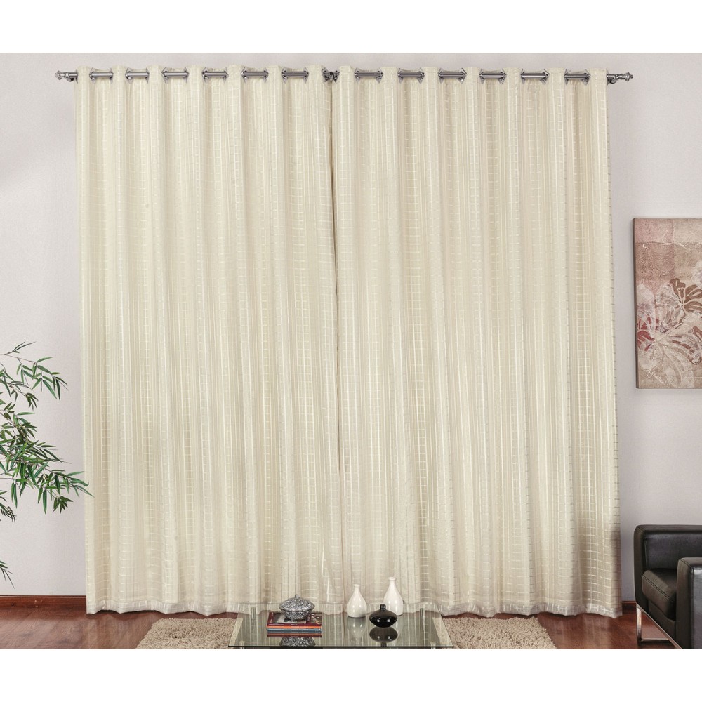 Cortina Corta Luz Xadrez 4 00m X 2 80m Para Var O Simples Branco Cortina Corta Luz Xadrez 4 00m X 2 80m Para Var O Simples Branco